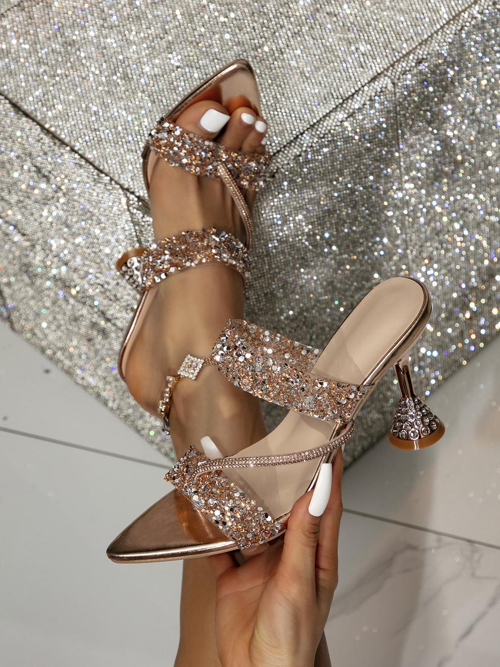 Sandales Daphné à strass