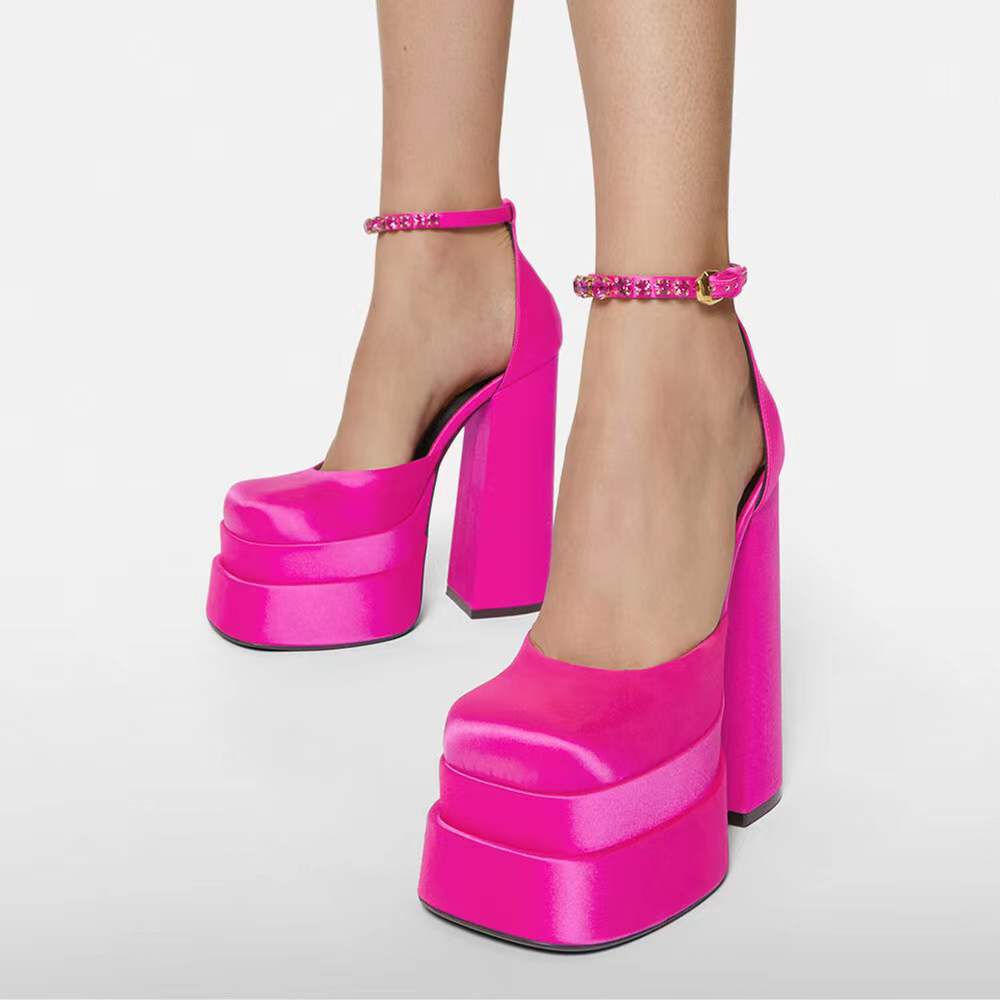 Lantana Sexy Satin Platforms
