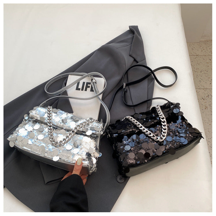 Sac à main à paillettes Luna