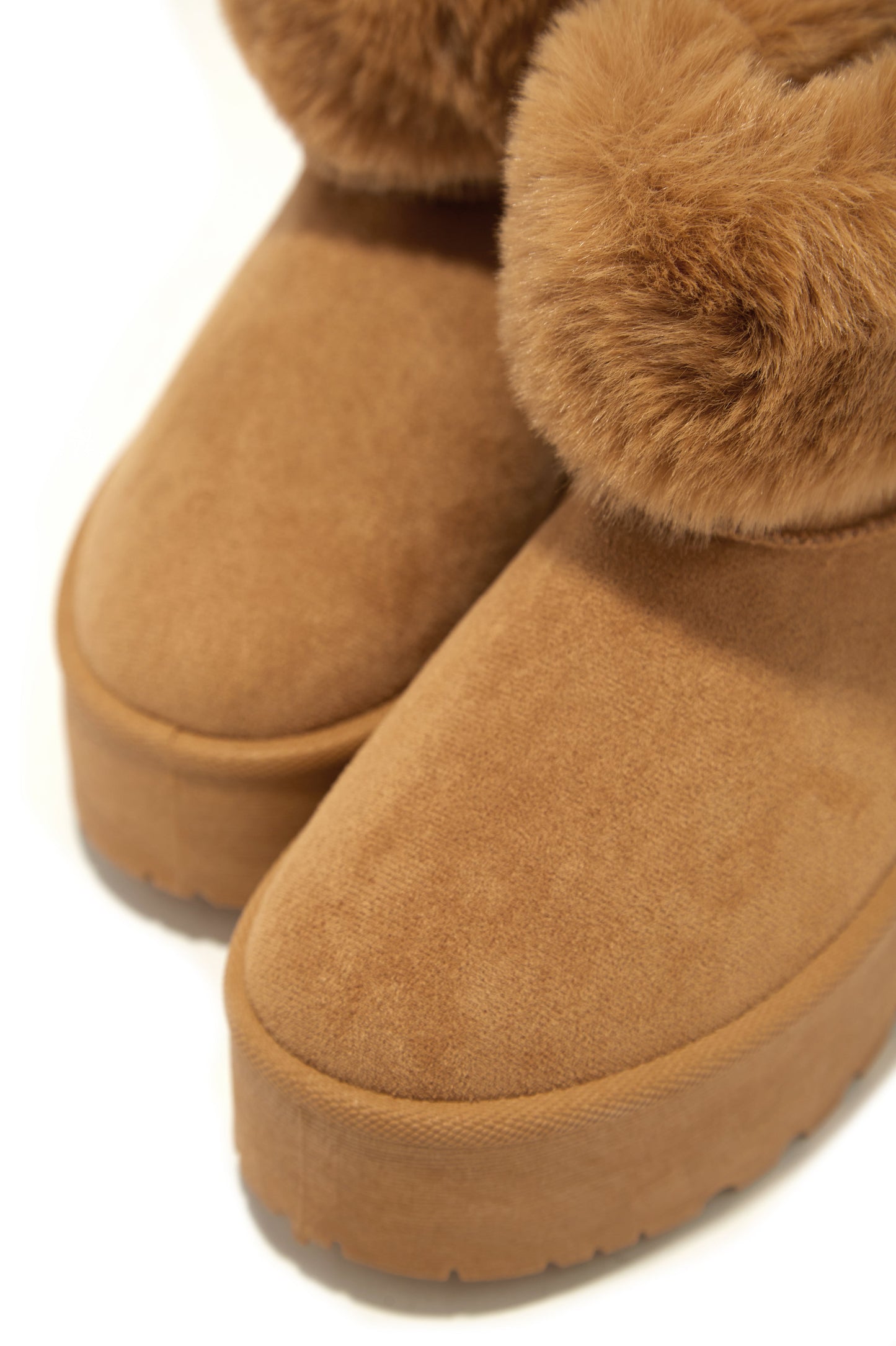 Bottes de neige en daim Daphné