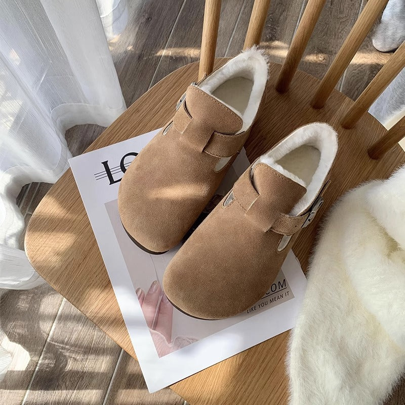 Ballerines confortables lilas