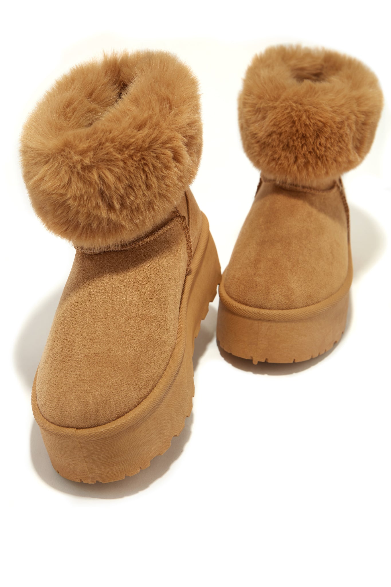 Bottes de neige en daim Daphné