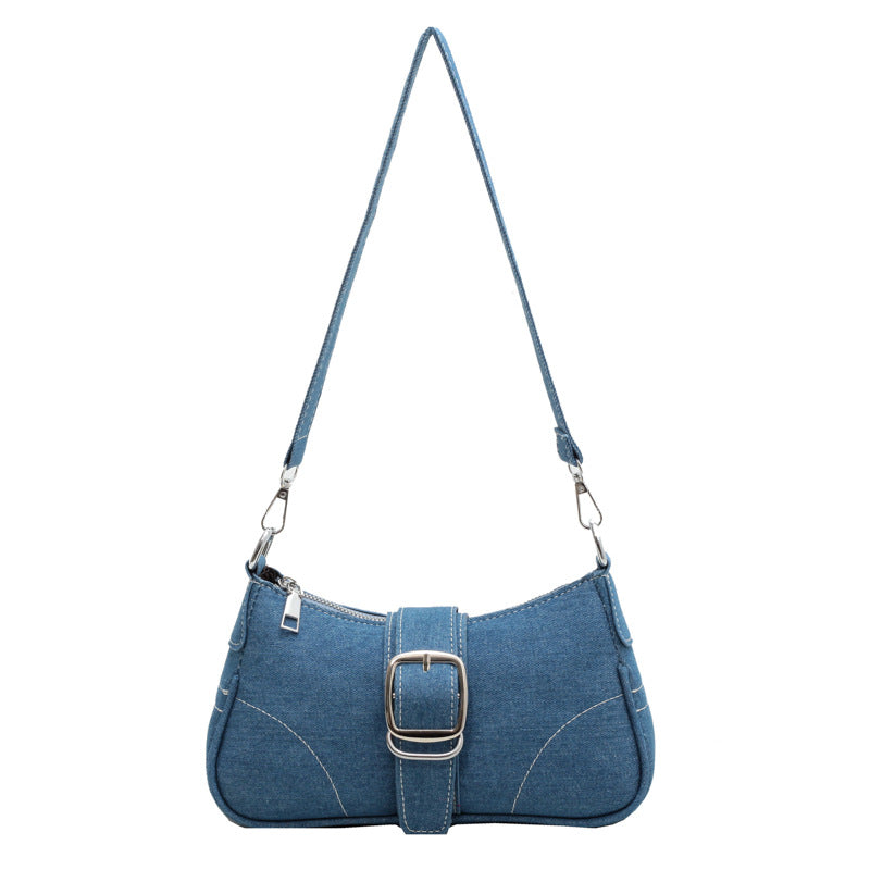 Sac bandoulière en jean Amaya