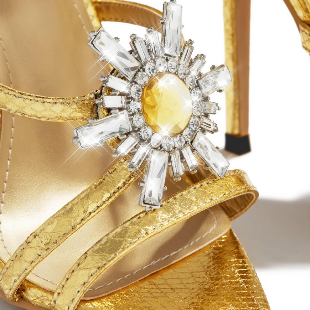 Sandales Daisy Strass