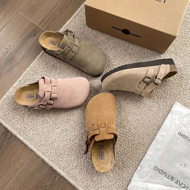 Ballerines confortables lilas
