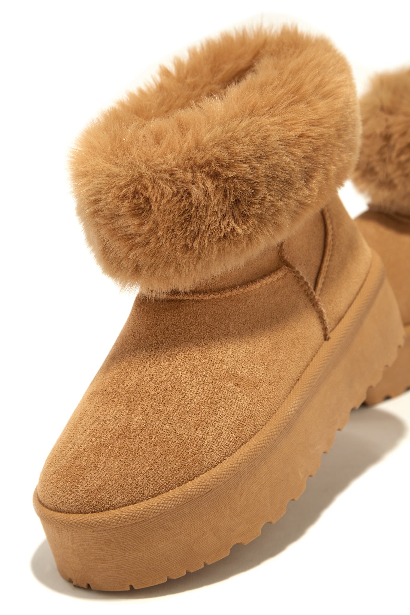 Bottes de neige en daim Daphné