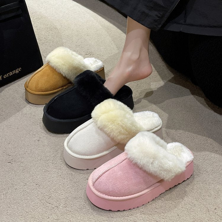 Chaussons en fourrure Fressia