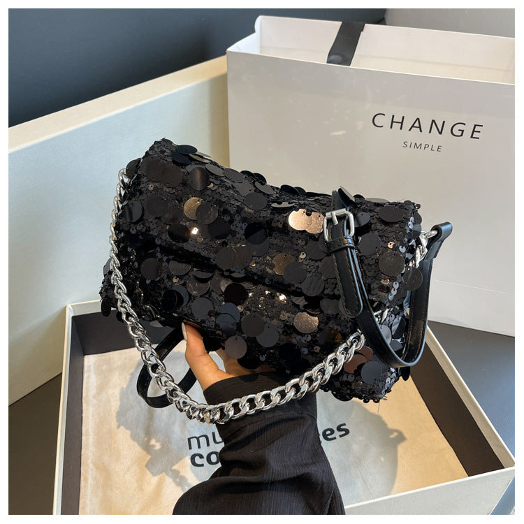 Sac à main à paillettes Luna