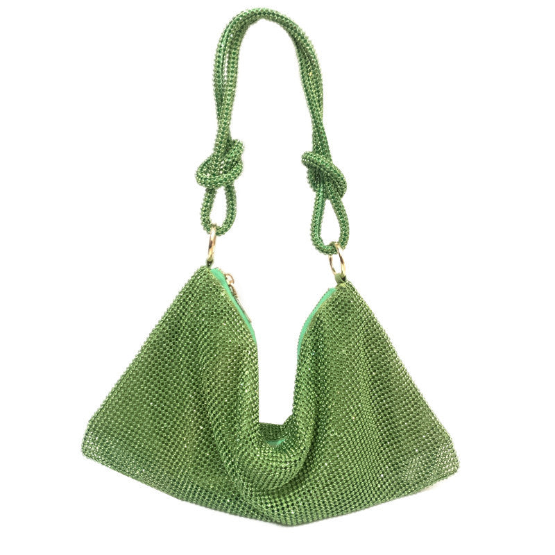 Kylie Hobo-Umhängetaschen mit glitzernden Strasssteinen