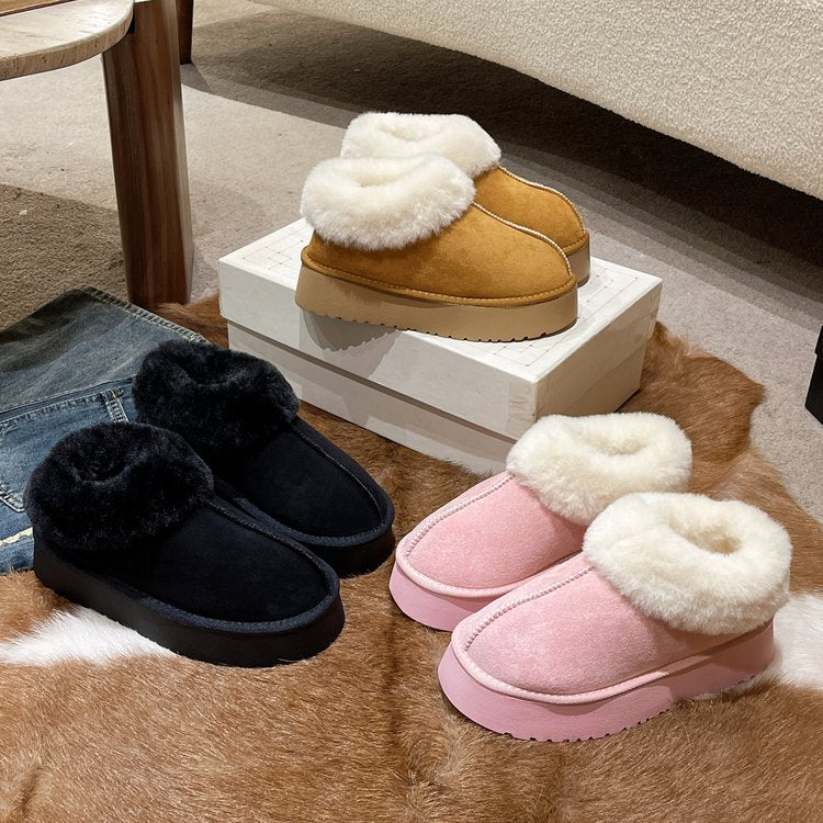 Chaussons en fourrure Fressia