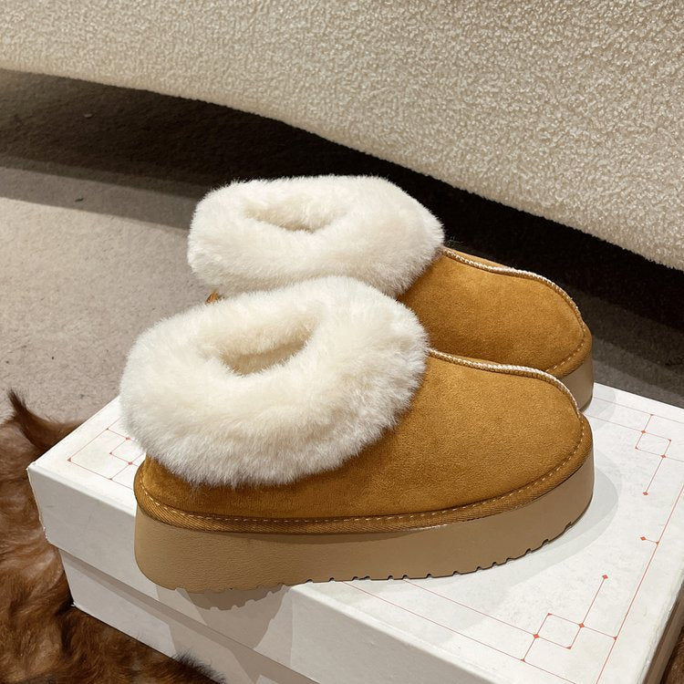 Chaussons en fourrure Fressia