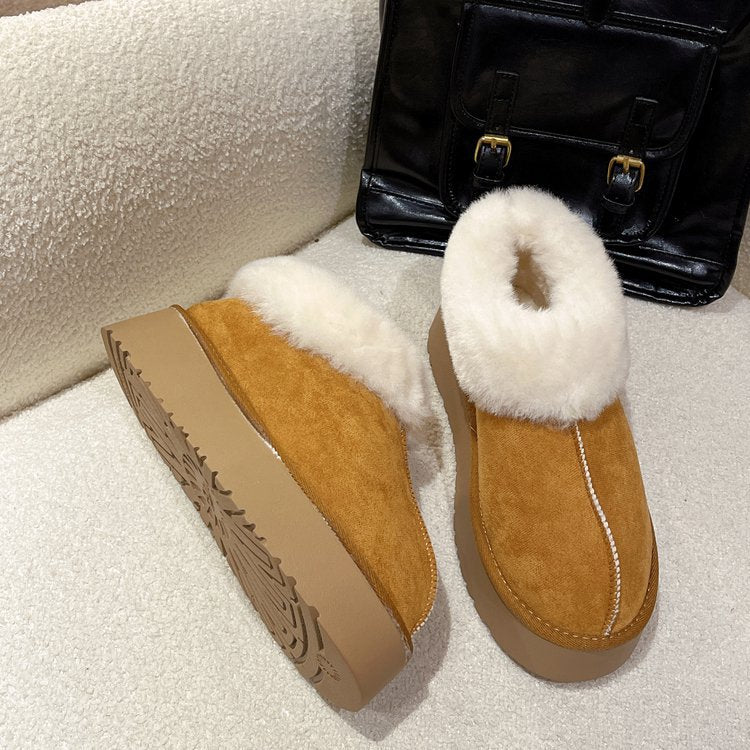 Chaussons en fourrure Fressia