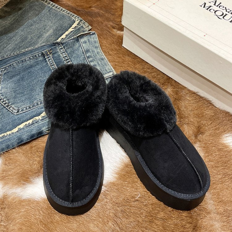 Chaussons en fourrure Fressia