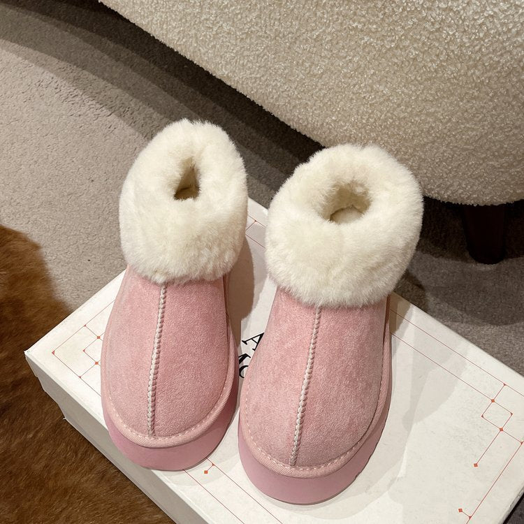 Chaussons en fourrure Fressia