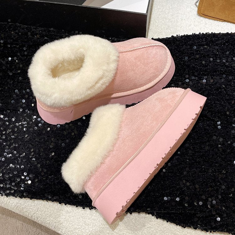 Chaussons en fourrure Fressia