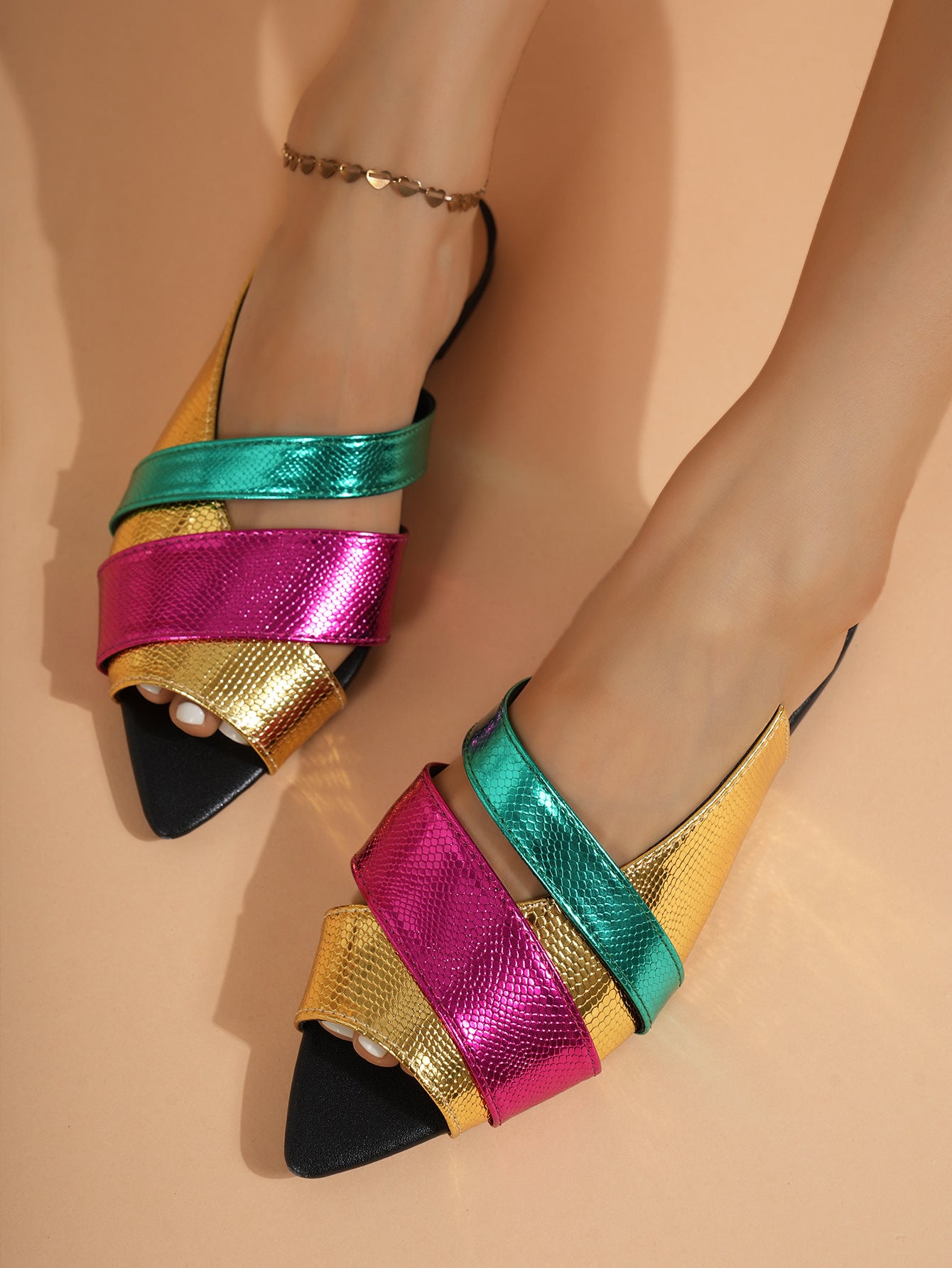 Chaussons plats confortables Jaborosa