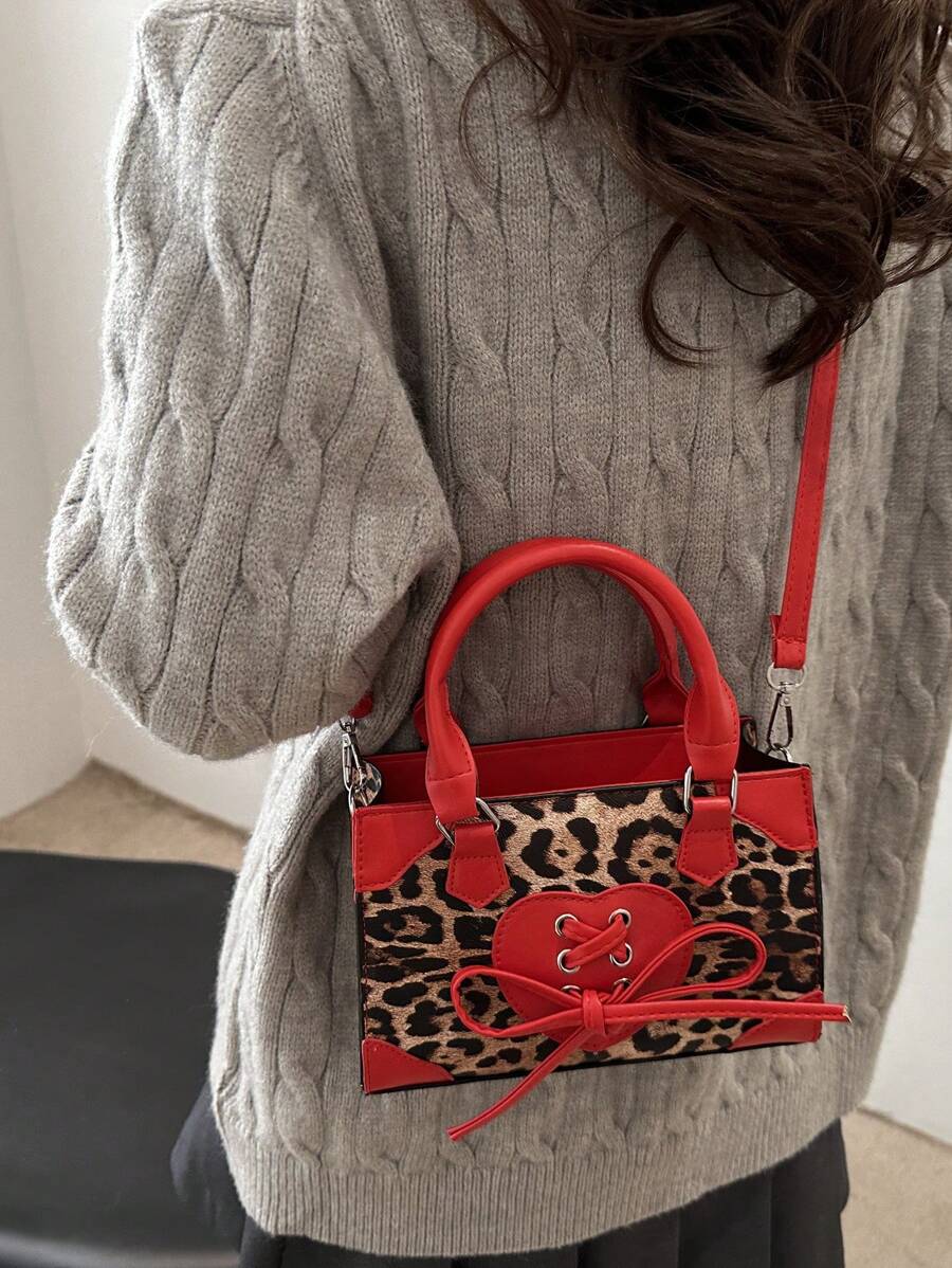 Penelope Vintage Minimalistische Umhängetasche mit Lychee-Hautstruktur