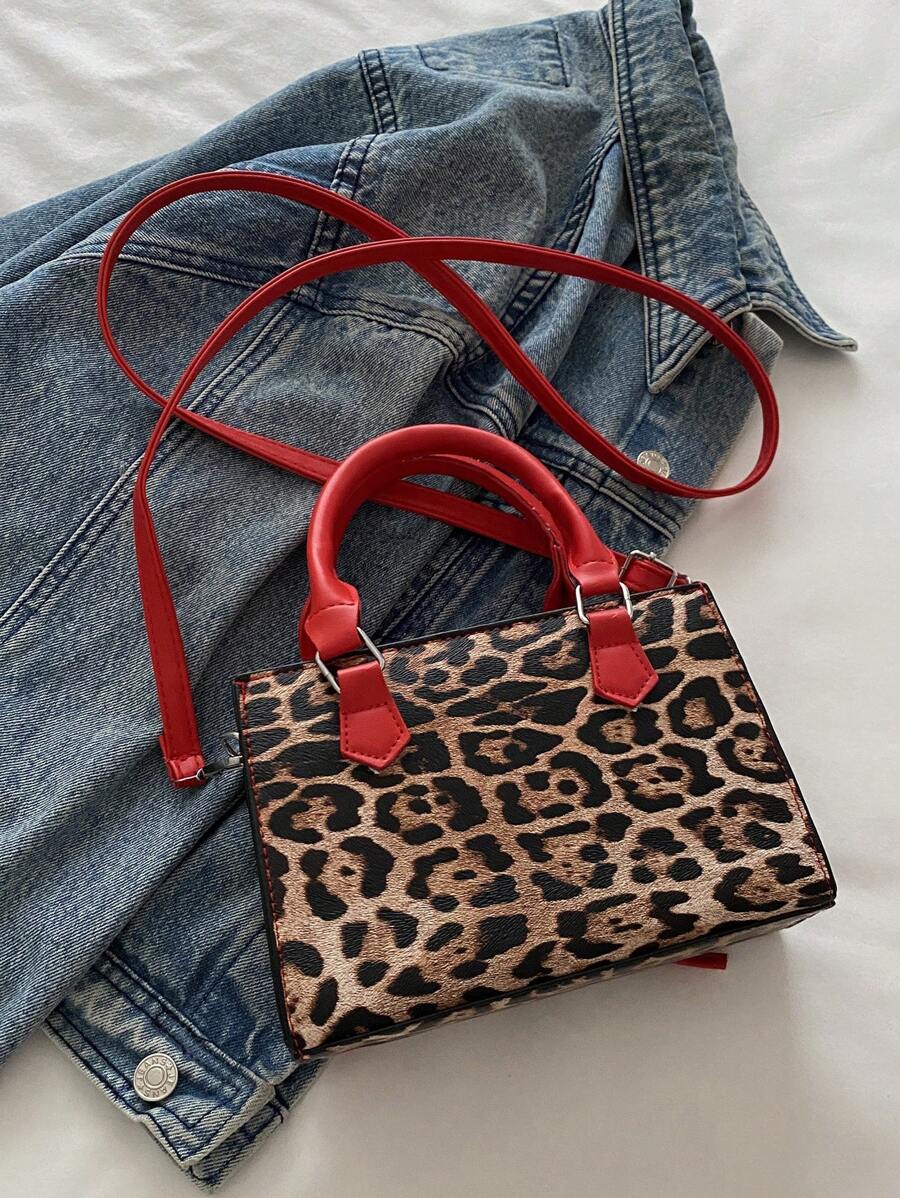Penelope Vintage Minimalistische Umhängetasche mit Lychee-Hautstruktur