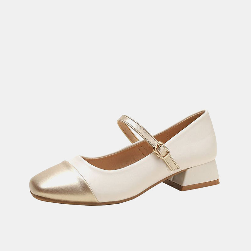 Kalmia Square Head Mary Jane Pumps
