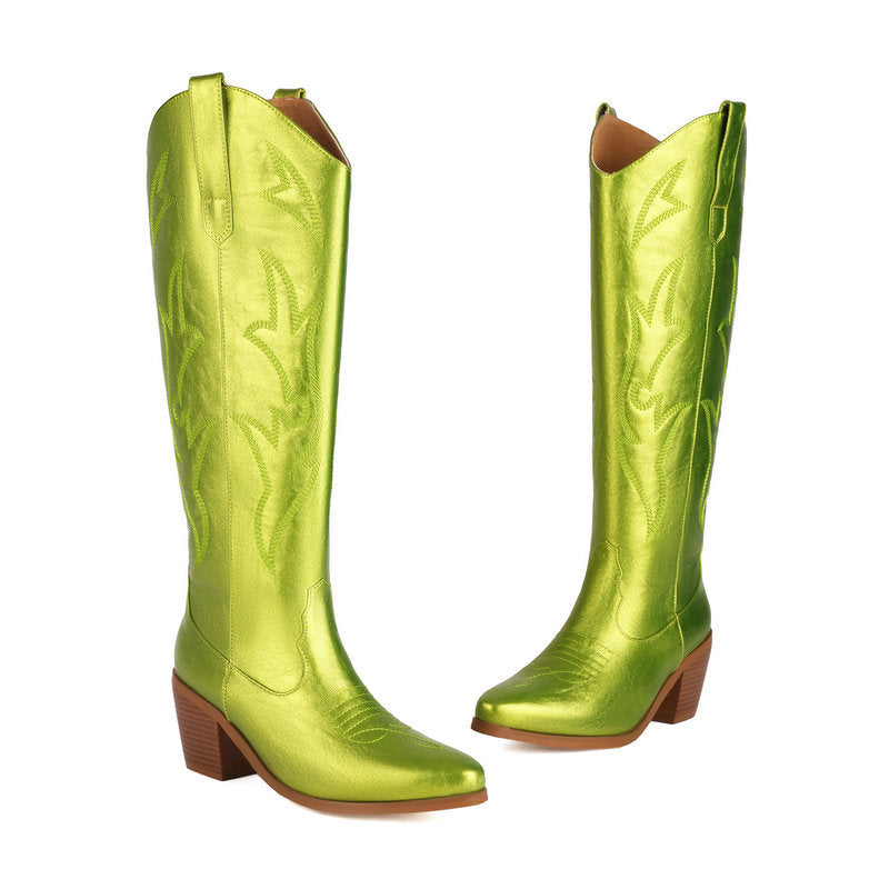 Primula Chunky Cowboy Boots