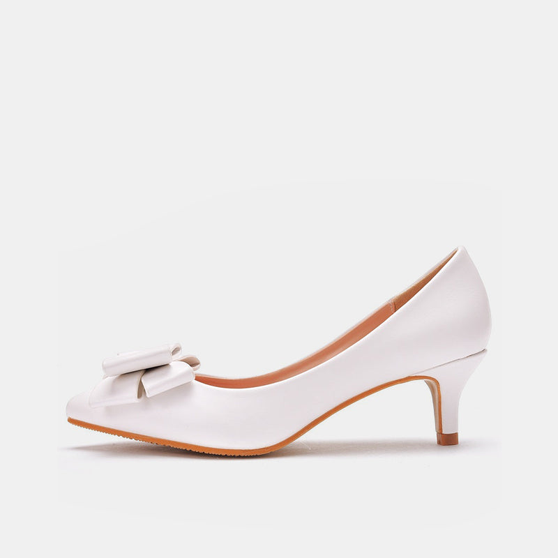 Crystal Bow-knot Wedding Shoes