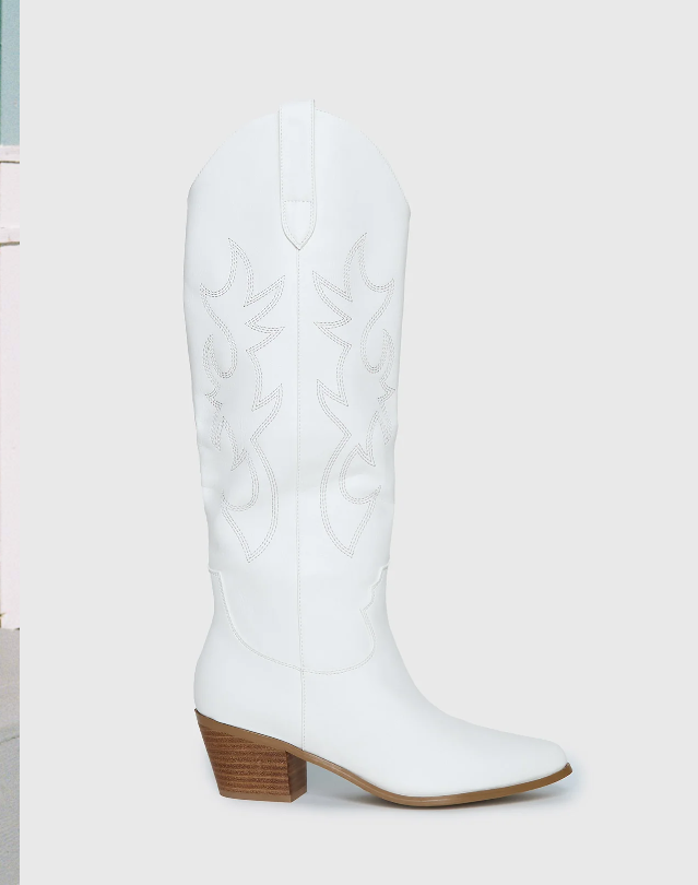 Begonia Knee-high Western Boots