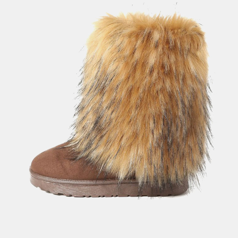 Bottes de neige en fourrure Lavatera