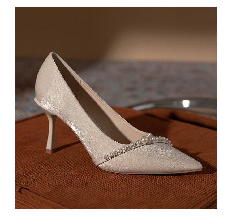 Mimosa Elegant Silk Pumps