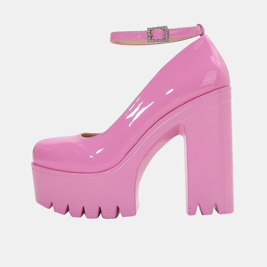 Grünkohl-Pink-Plattformen
