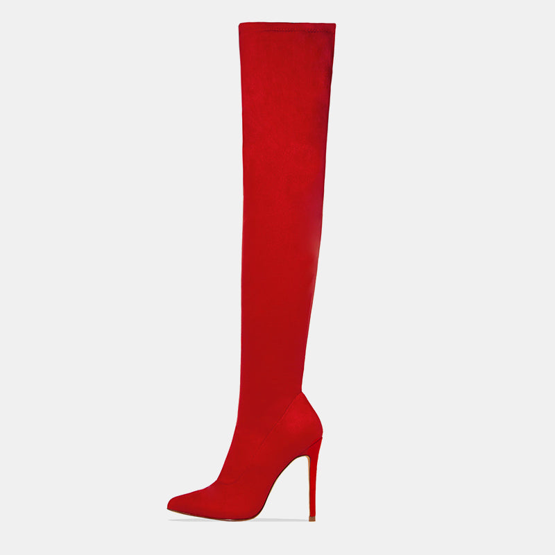 Solidago Overknee-Stiefel mit seitlichem Reißverschluss