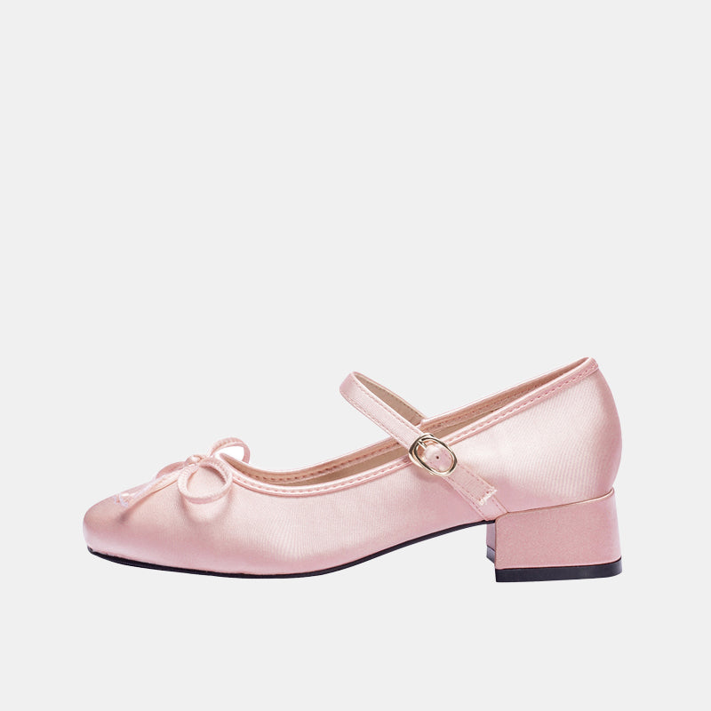 Ballerines en satin Jaborosa