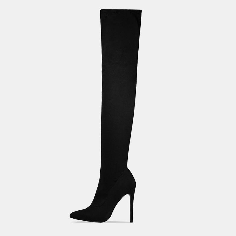 Solidago Overknee-Stiefel mit seitlichem Reißverschluss