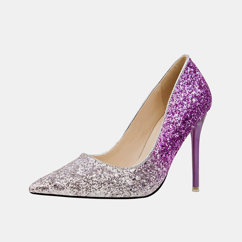 Hosta Pailletten-Stiletto-Pumps