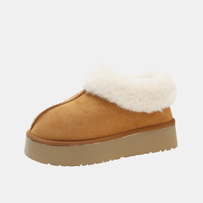 Chaussons en fourrure Fressia