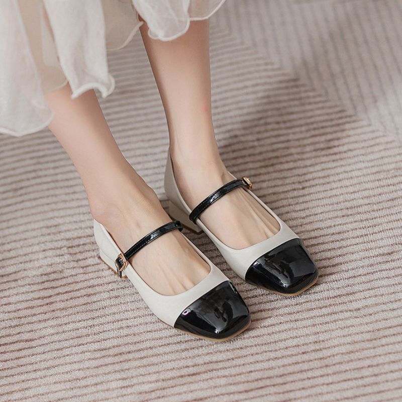 Kalmia Square Head Mary Jane Pumps