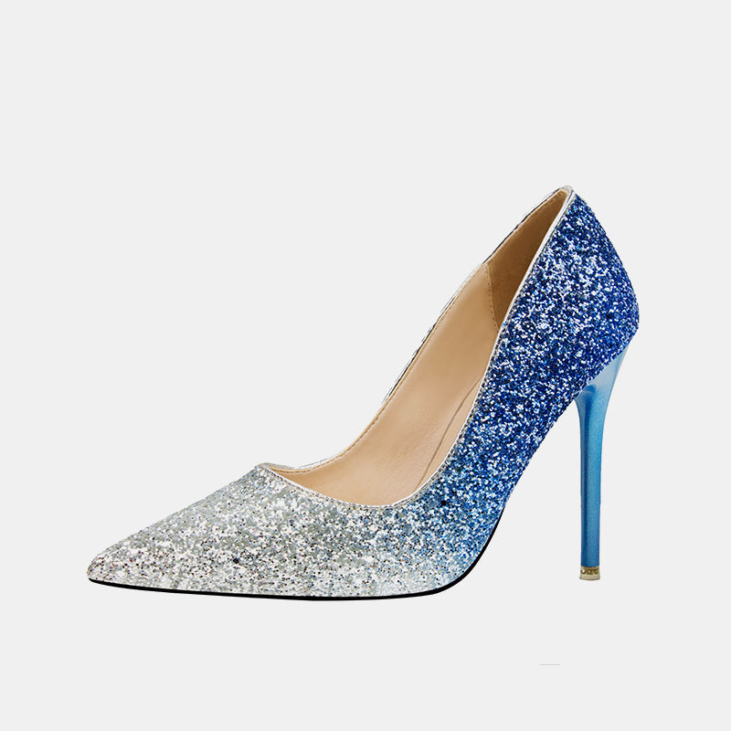 Hosta Pailletten-Stiletto-Pumps