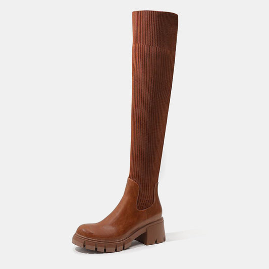 Lantana Overknee-Blockstiefel