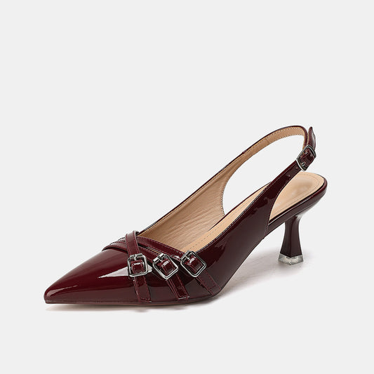 Marigold-Pumps mit Schnalle