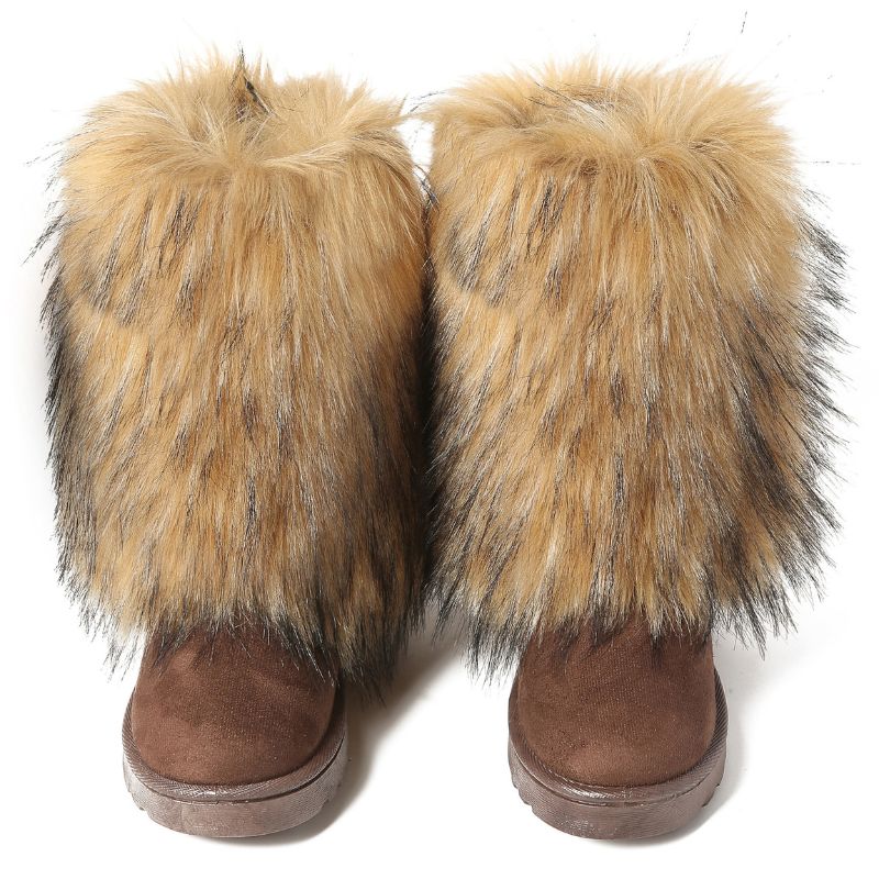 Bottes de neige en fourrure Lavatera