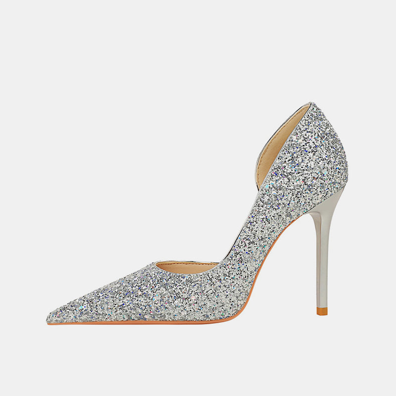 Escarpins à paillettes Pansy
