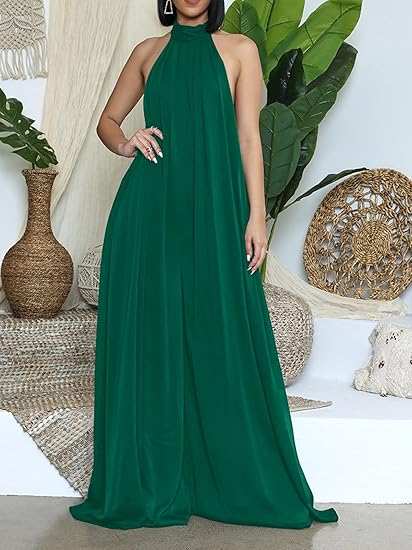 Sophia Wide Leg Romper Jumpsuit