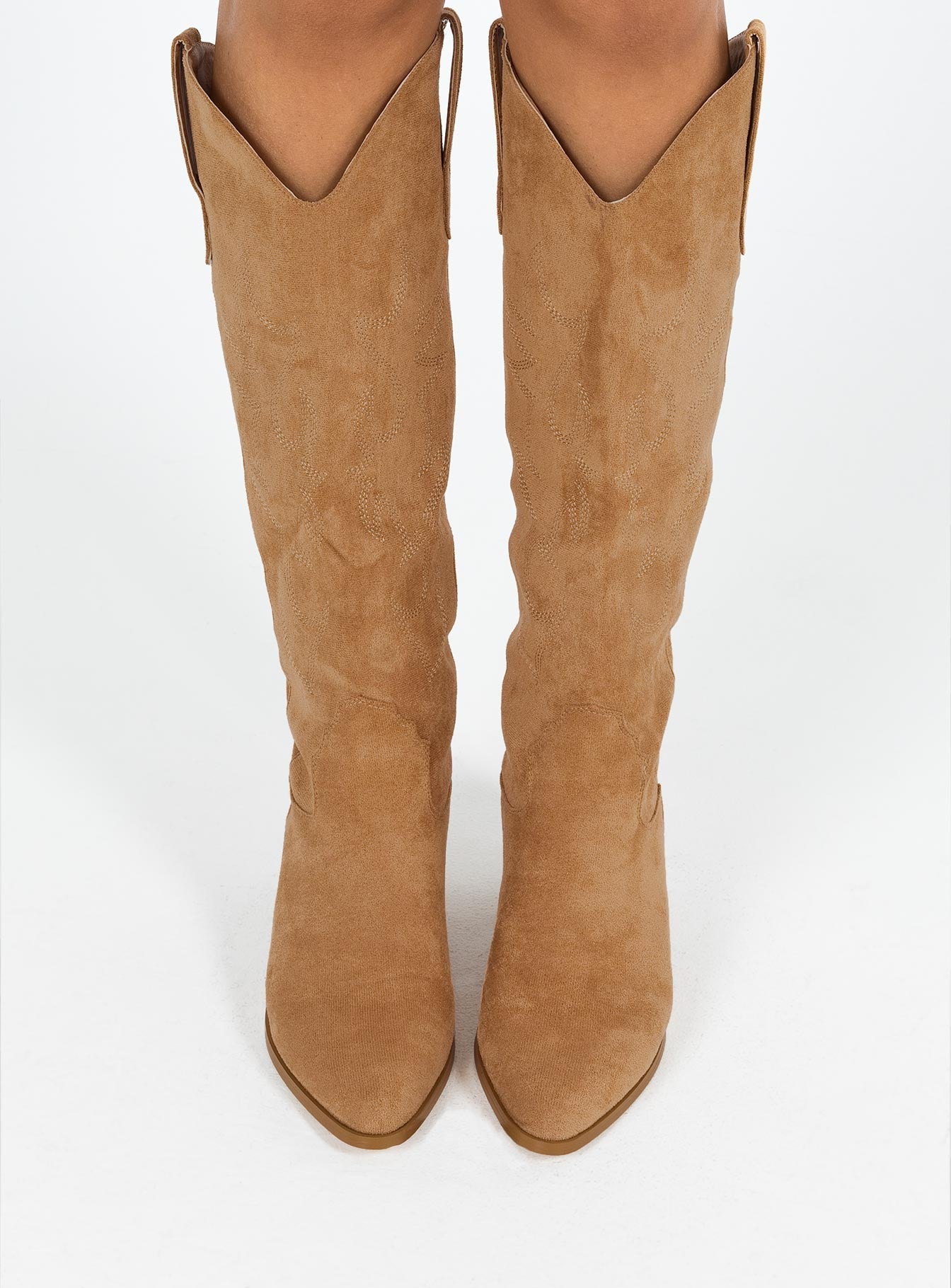 Begonia Knee-high Western Boots