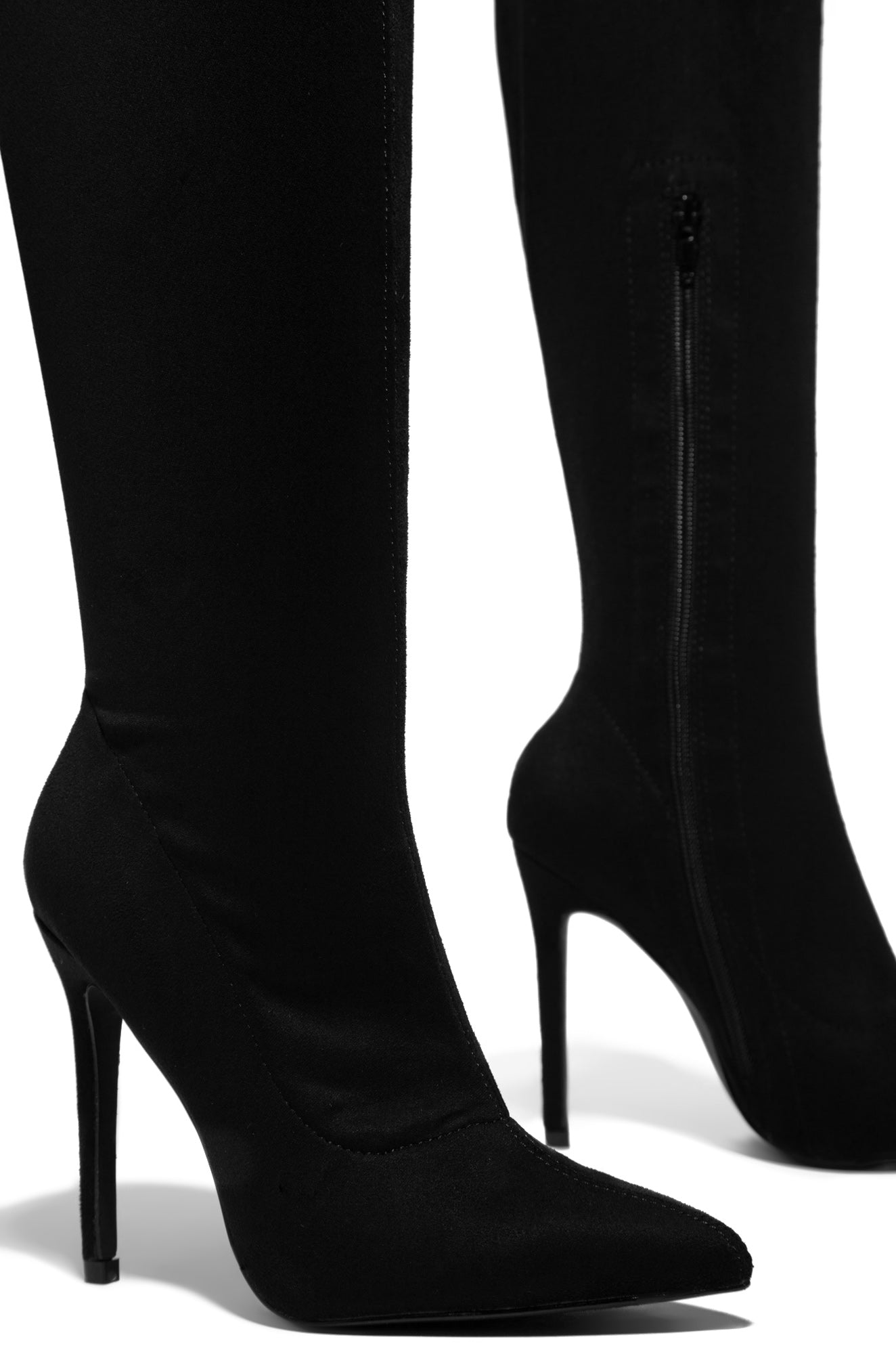 Solidago Overknee-Stiefel mit seitlichem Reißverschluss
