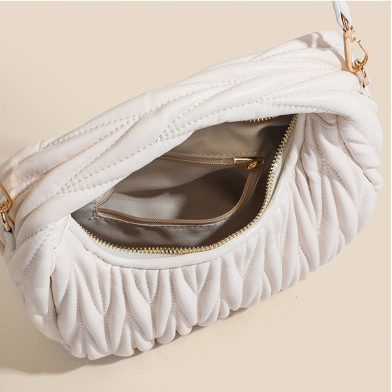 Sac bandoulière plissé Clara Cloud