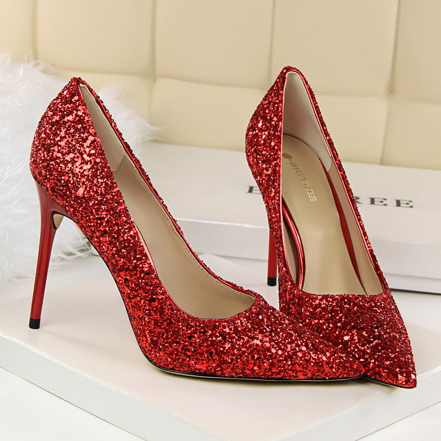 Lily Sparkling Rhinestone Pumps