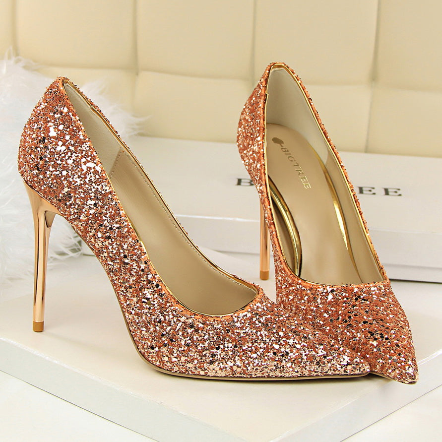 Lily Sparkling Rhinestone Pumps
