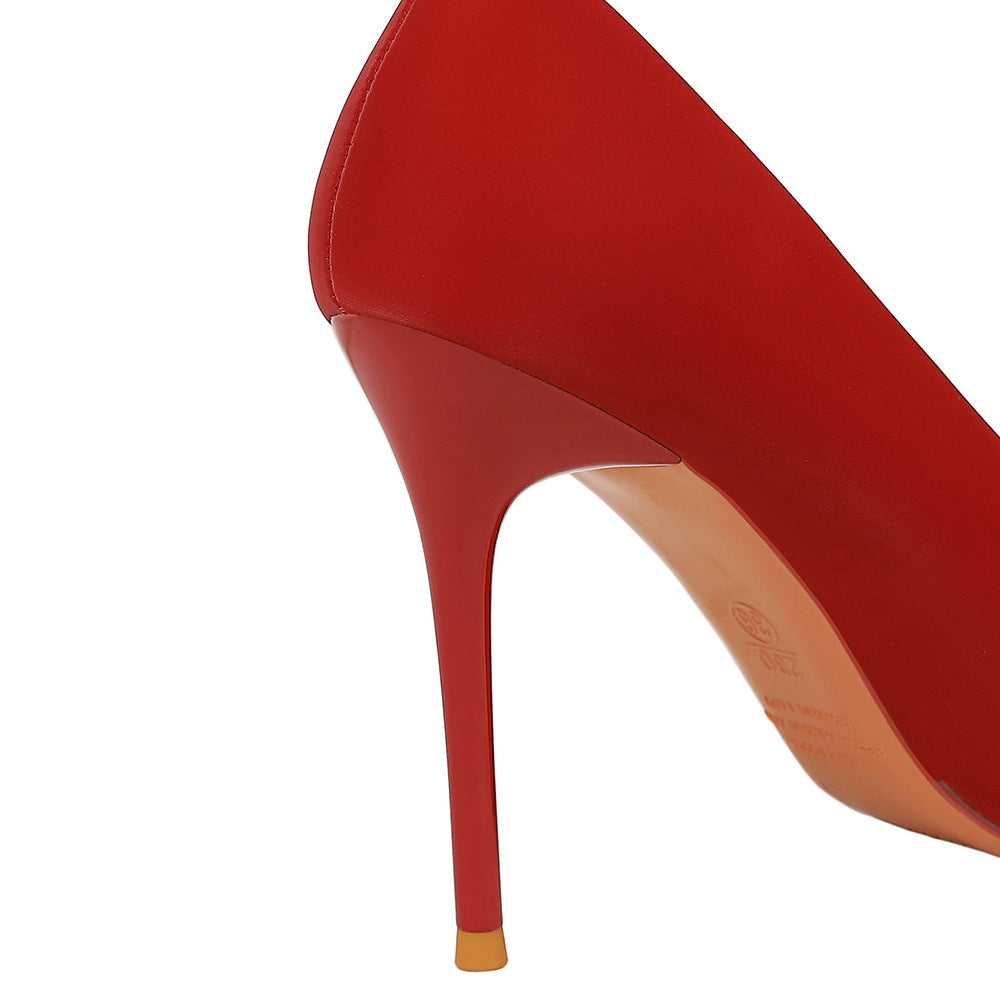 Kalmia Rhinestone Bow Stiletto Pumps