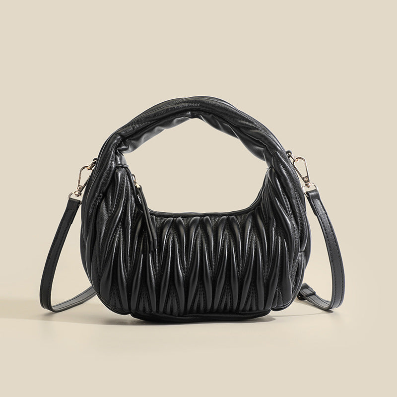 Sac bandoulière plissé Clara Cloud