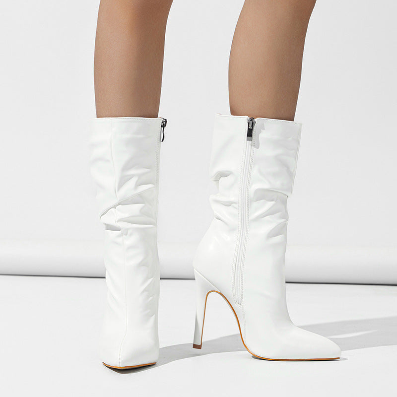 Bottines plissées Solidago