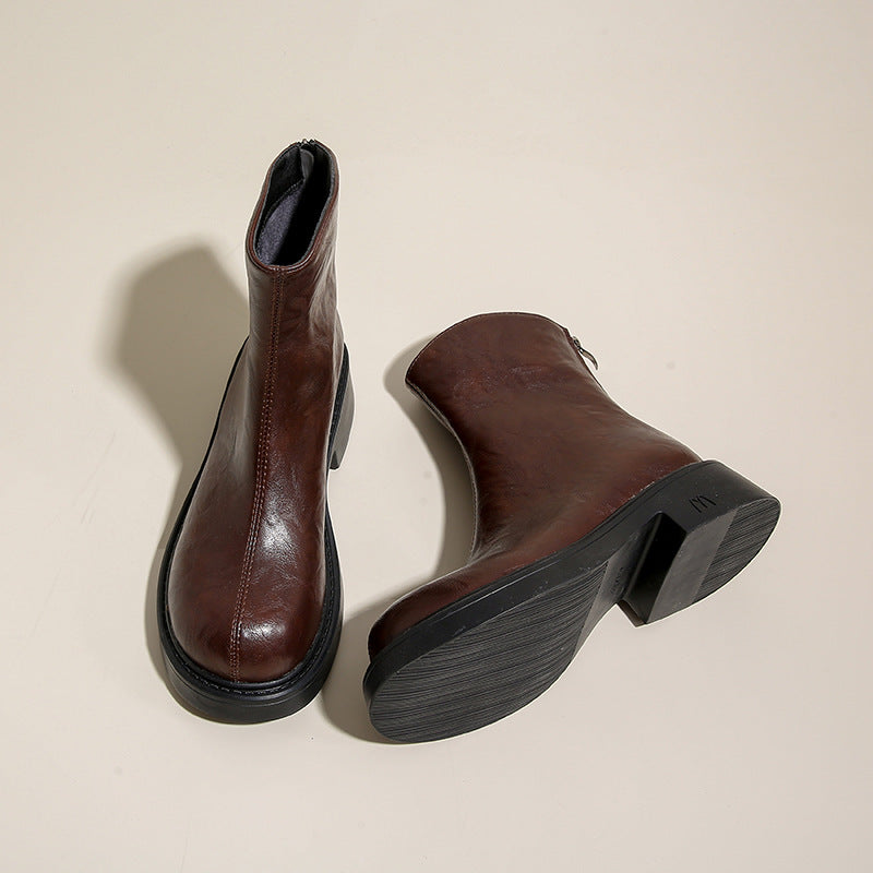 Bottes Martin à plateforme Solidago